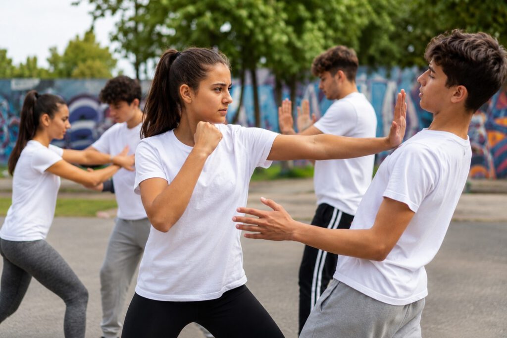 Selbstverteidigung Jugendliche Berlin - Wing Tsun Training in Treptow und Köpenick