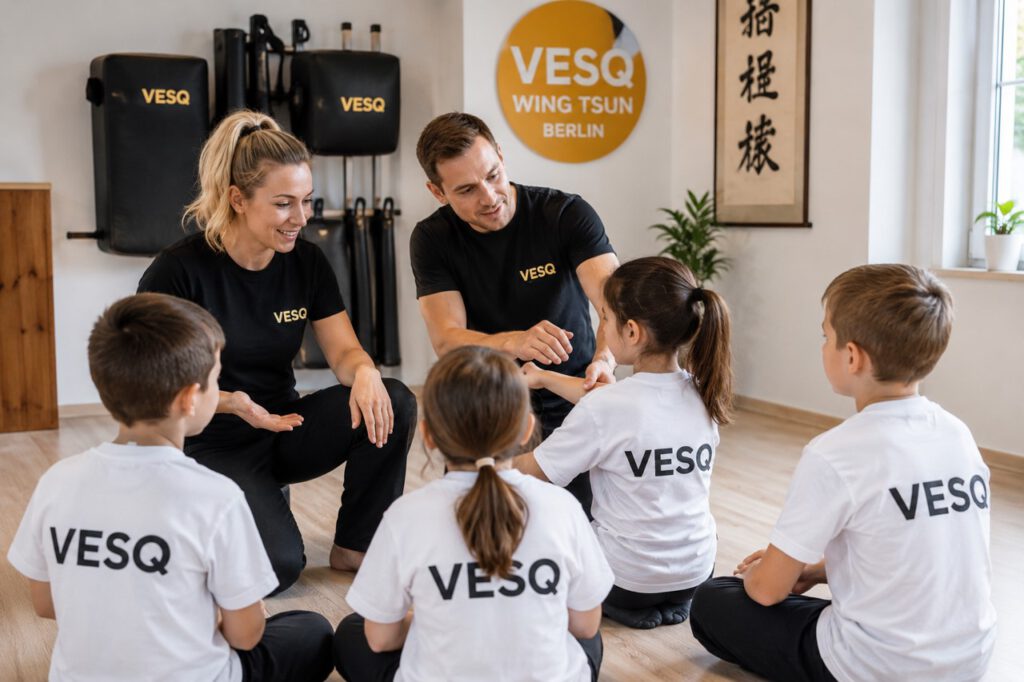 Selbstverteidigung Kinder Berlin – VESQ Training mit Kindern und Trainern