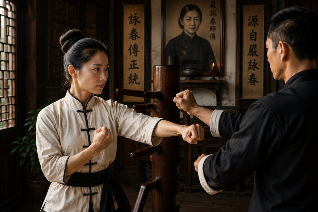 Wing Tsun Geschichte Berlin - traditionelles Wing Tsun Training mit Struktur, Timing und Präzision nach den Prinzipien von Yim Wing chun